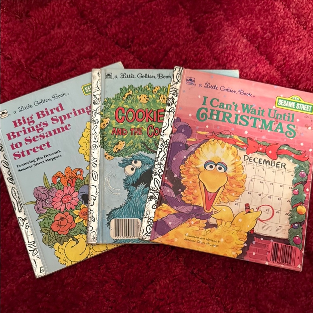 Sesame Street Little Golden Books Set